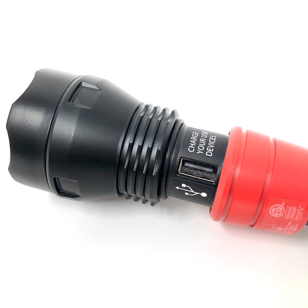 craftsman 500 lumen led rechargeable spotlight flashlight THE ILLUMINATOR